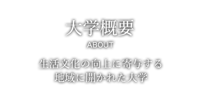 大学概要