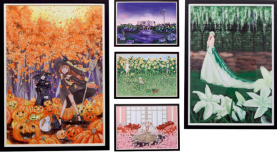 鈴木　沙耶佳 ー 「Memoria」視覚デザイン / イラスト デジタルペイント