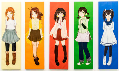 熱海絵里香「5 ward girls」コンピュータグラフィックス